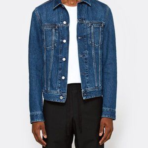 Acne Studios Pass Denim Jacket - Mid Blue